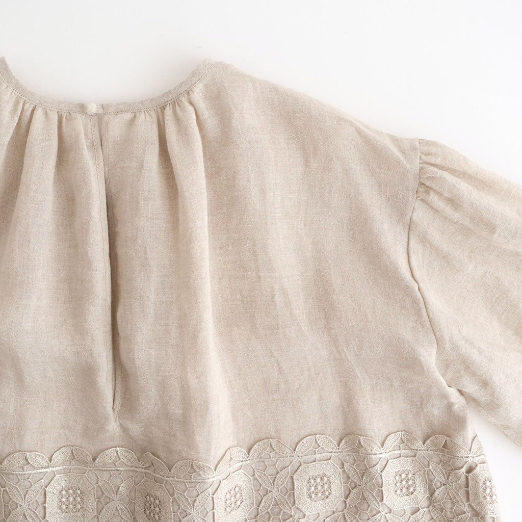 volume sleeve blouse #teien kinari x Haku [KJ507SS48]
