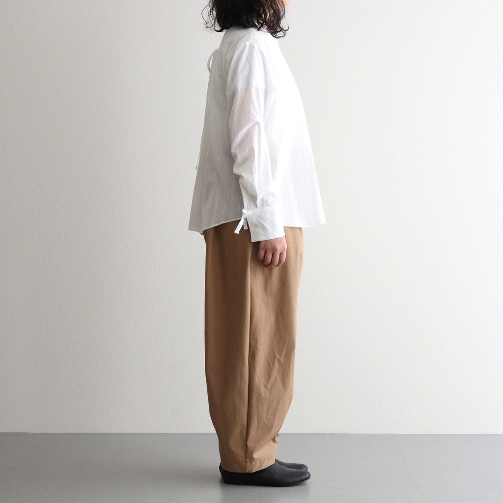 white waffle shirt #white [1556-001]