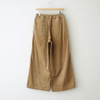 8WALE CORDUROY EASY WIDE PANTS #8400 DK.BEIGE [GNMDS2052CR]