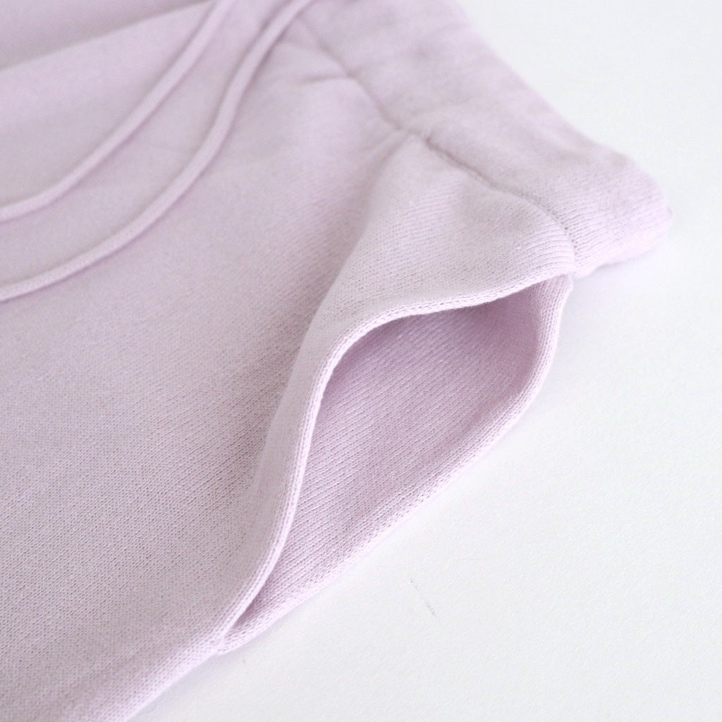 brushed silk cotton wide straight pants #lilac [WVFL-UW103]