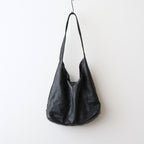 COW LEATHER ONE HANDLE BAG #9900 BLACK [SVMDSH2621]