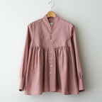 静寂の欠片 Funnel neck shirt #Smoky Pink [TLF-126-sh003-la]