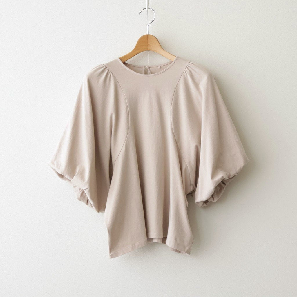 芽：パフスリーブプルオーバー #ash rose [13262-04107]