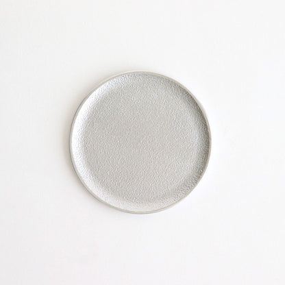 Round Tray Silver S #Aluminum [60003]