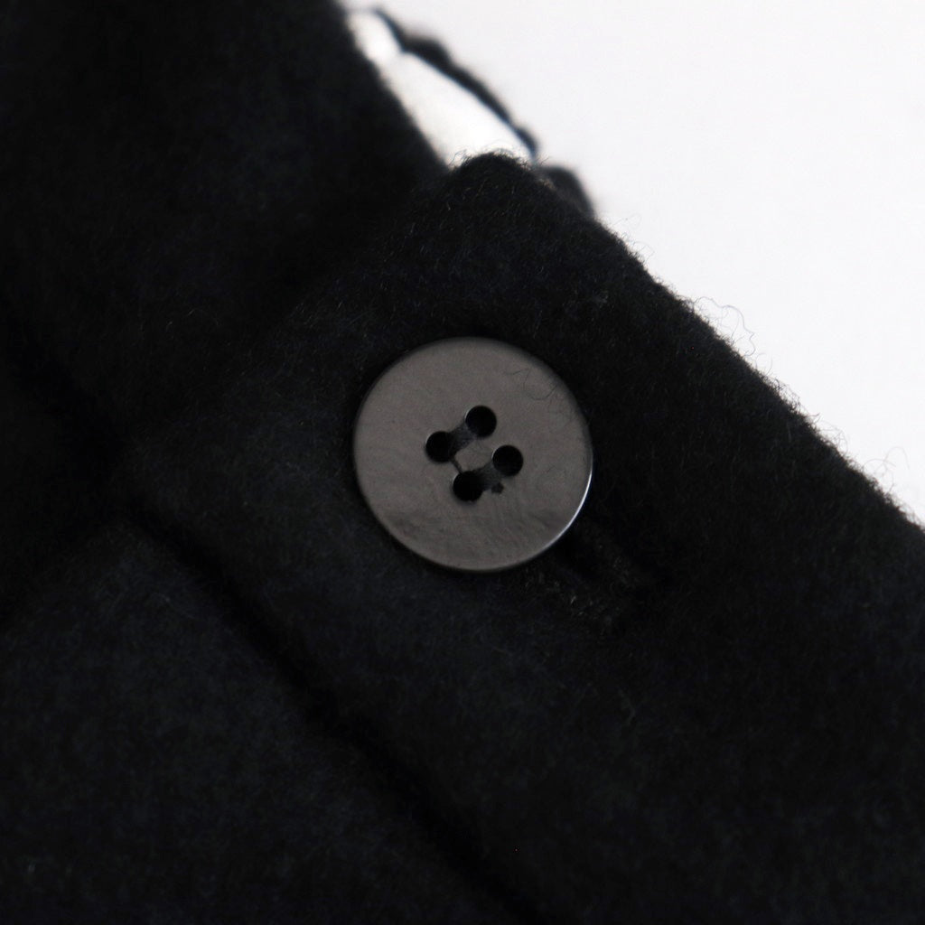 Wool cashmere beaver tuck pants #Black [TS243PT099]