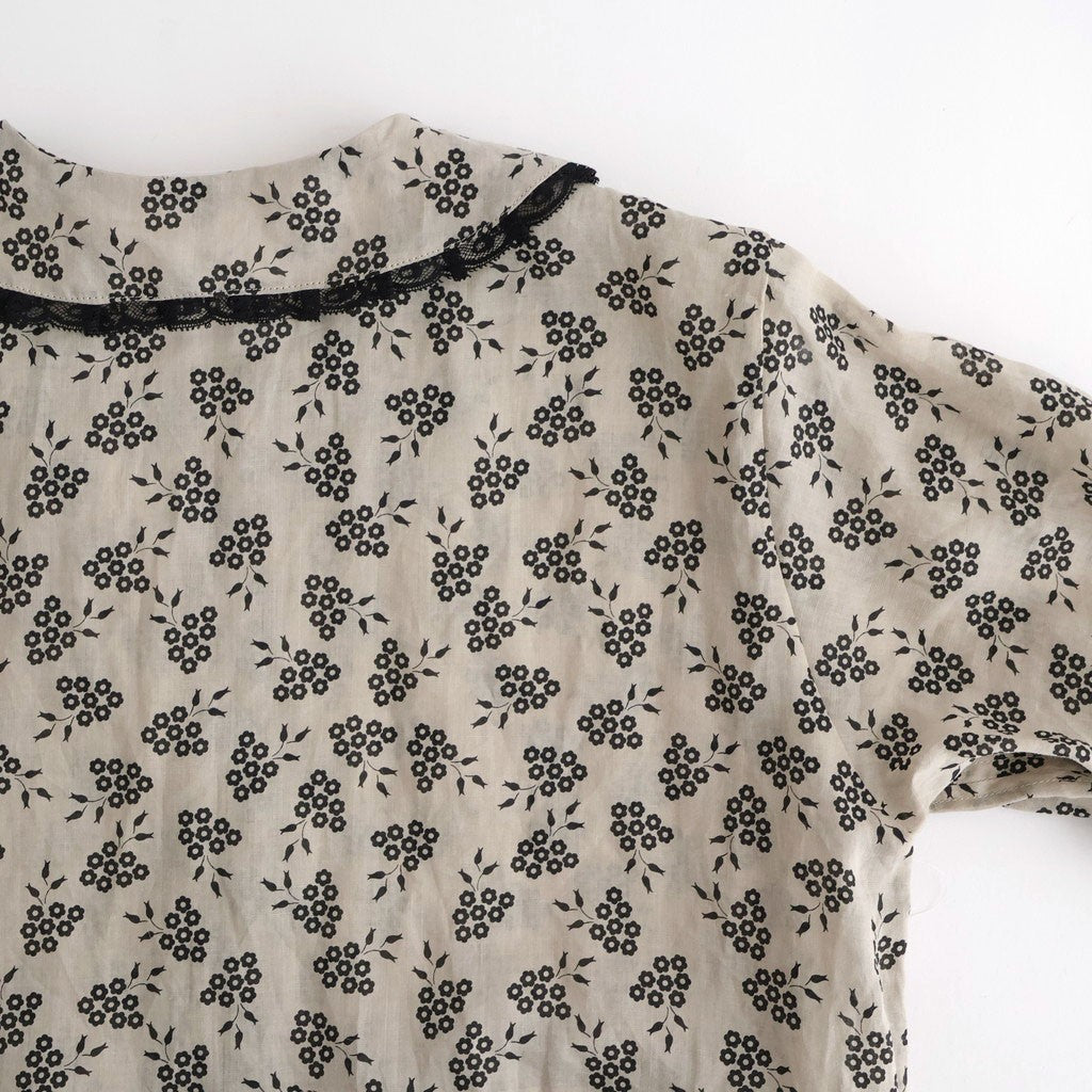 French Komon Dress #beige [31-0039S]