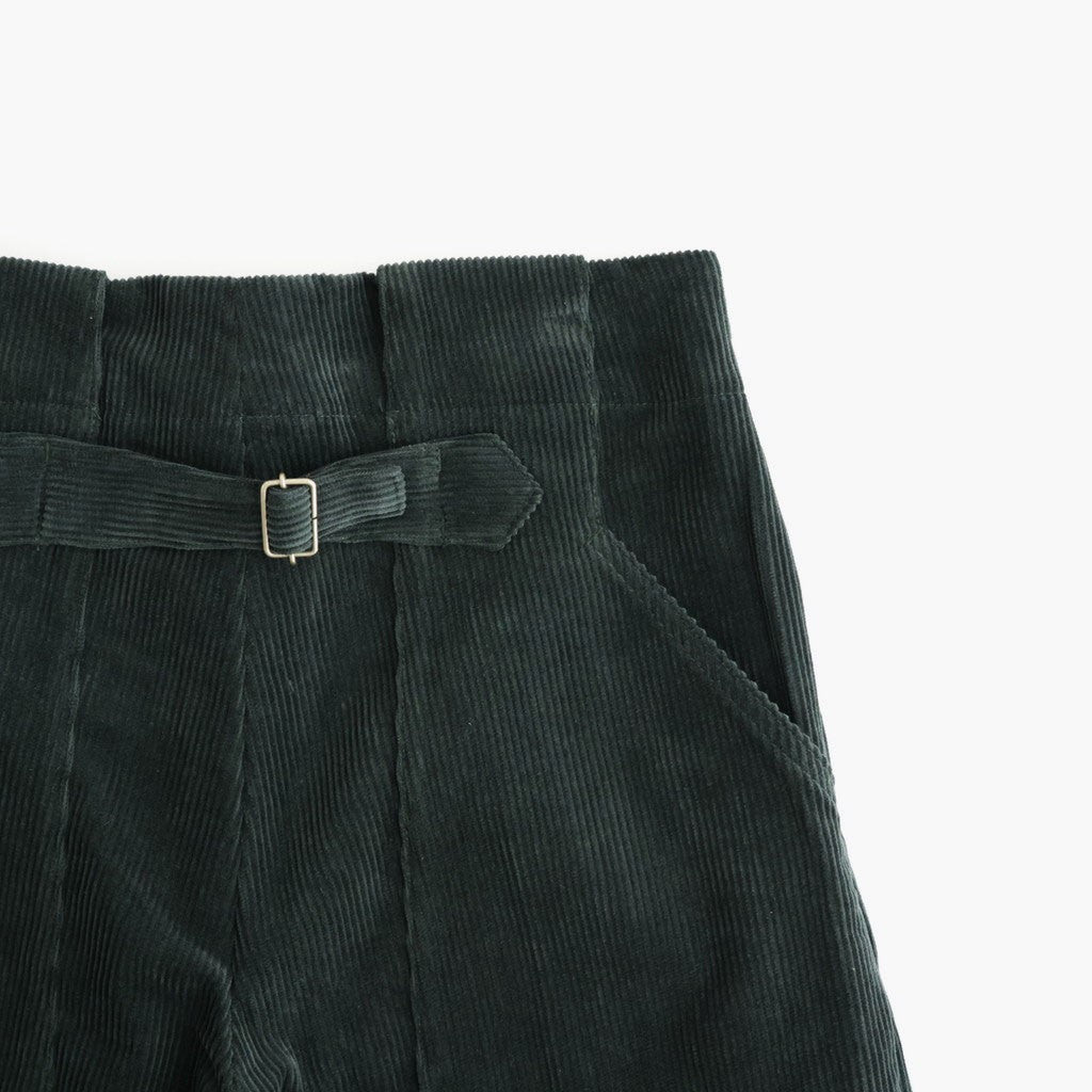 HW wide trousers #Dark Green [262506]