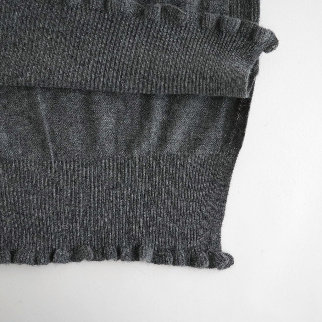 Volant pullover #charcoal gray [32-0032A]