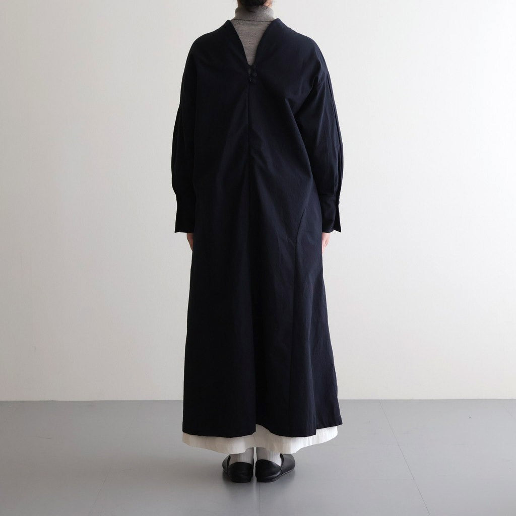 拡がる詩 Back open dress #black [TLF-126-op005-wcs]