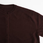 Lister Wool Cashmere Cardigan #D.BR [A232252TK809]