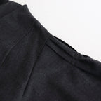 手の中の夜 Double-Breasted dress #charcoal [TLF-125-op012-mw]