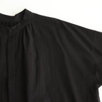 半透明の沈黙 Flare blouse #Black [TLF-225-sh009-cdv]