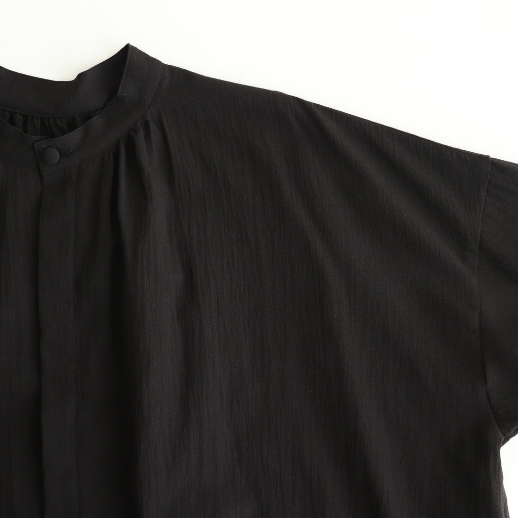 半透明の沈黙 Flare blouse #Black [TLF-225-sh009-cdv]