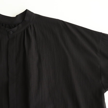 半透明の沈黙 Flare blouse #Black [TLF-225-sh009-cdv]
