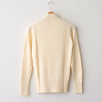 ポエータハイネックセーター #off white [25-850]
