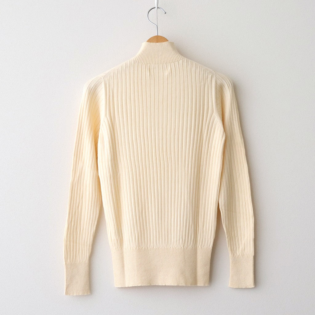 ポエータハイネックセーター #off white [25-850]