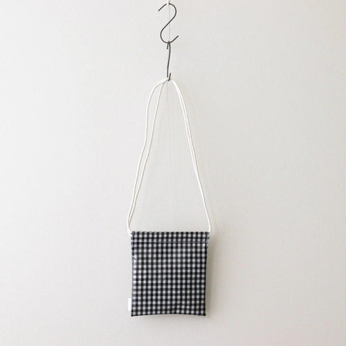 巾着POCHETTE #GINGHAM BLACK [TMB-2586H]