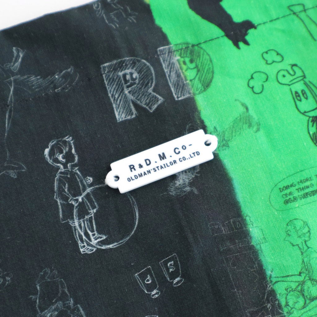 MOSAIC GRAFFITI TOTE BAG #Green [no.7965]