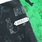 MOSAIC GRAFFITI TOTE BAG #Green [no.7965]