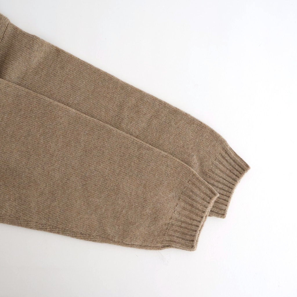7G CREW NECK SWEATER #Beige [no.7832]