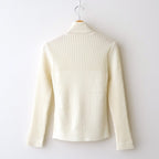 存在すること：Turtleneck sweater #ivory [13241-13308]