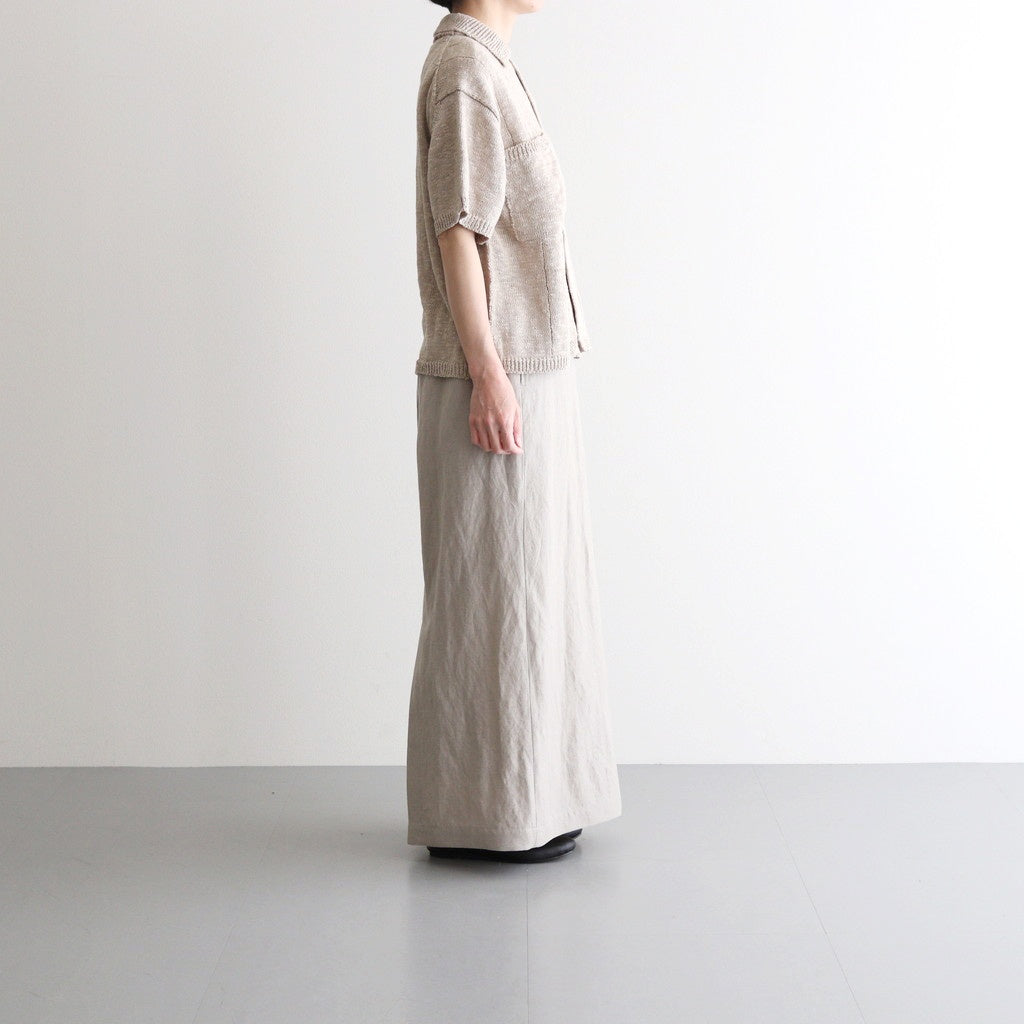 gardener knit polo #Beige [251808]