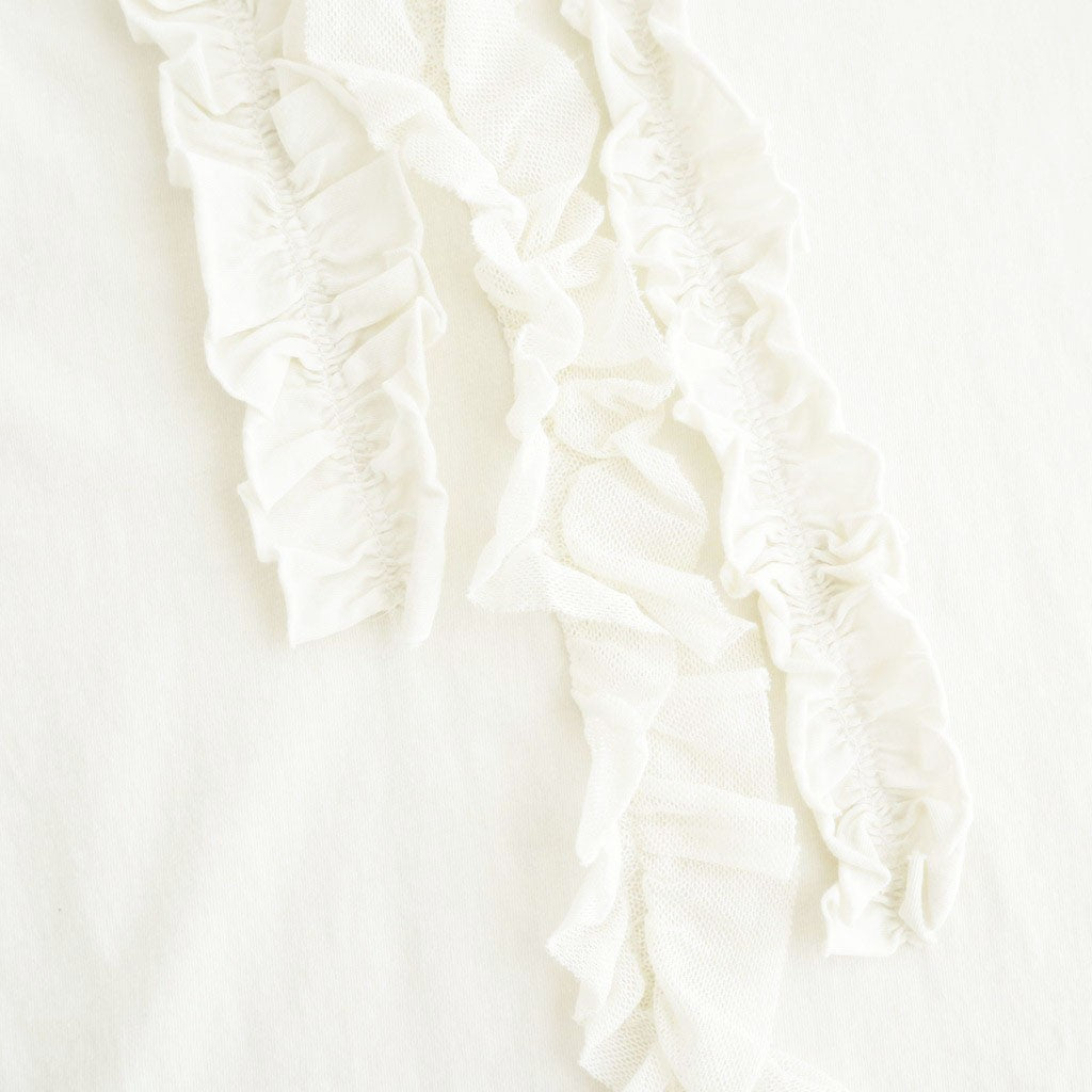 芽：フリルプルオーバー #antique white [13262-04307]