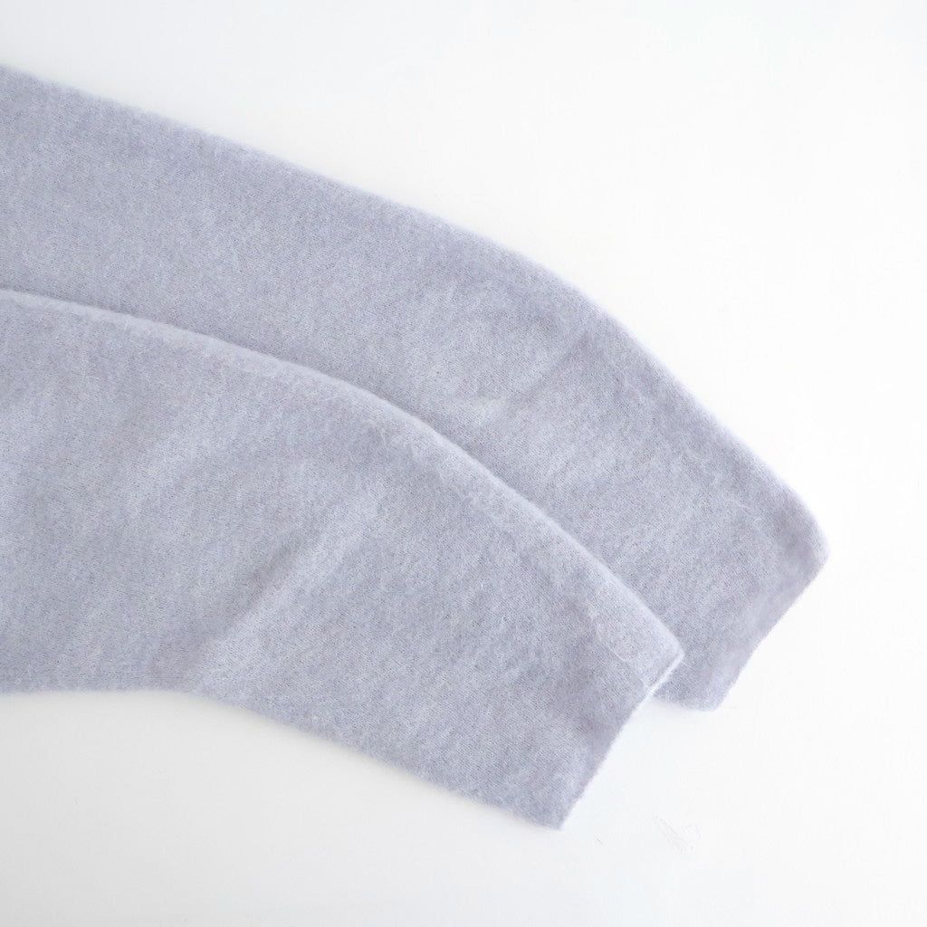 stretch superkid mohair crew-neck P/O #ice blue [WVFL-UW114]