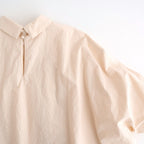 shirring blouse #paper BG [KJ507SS41]