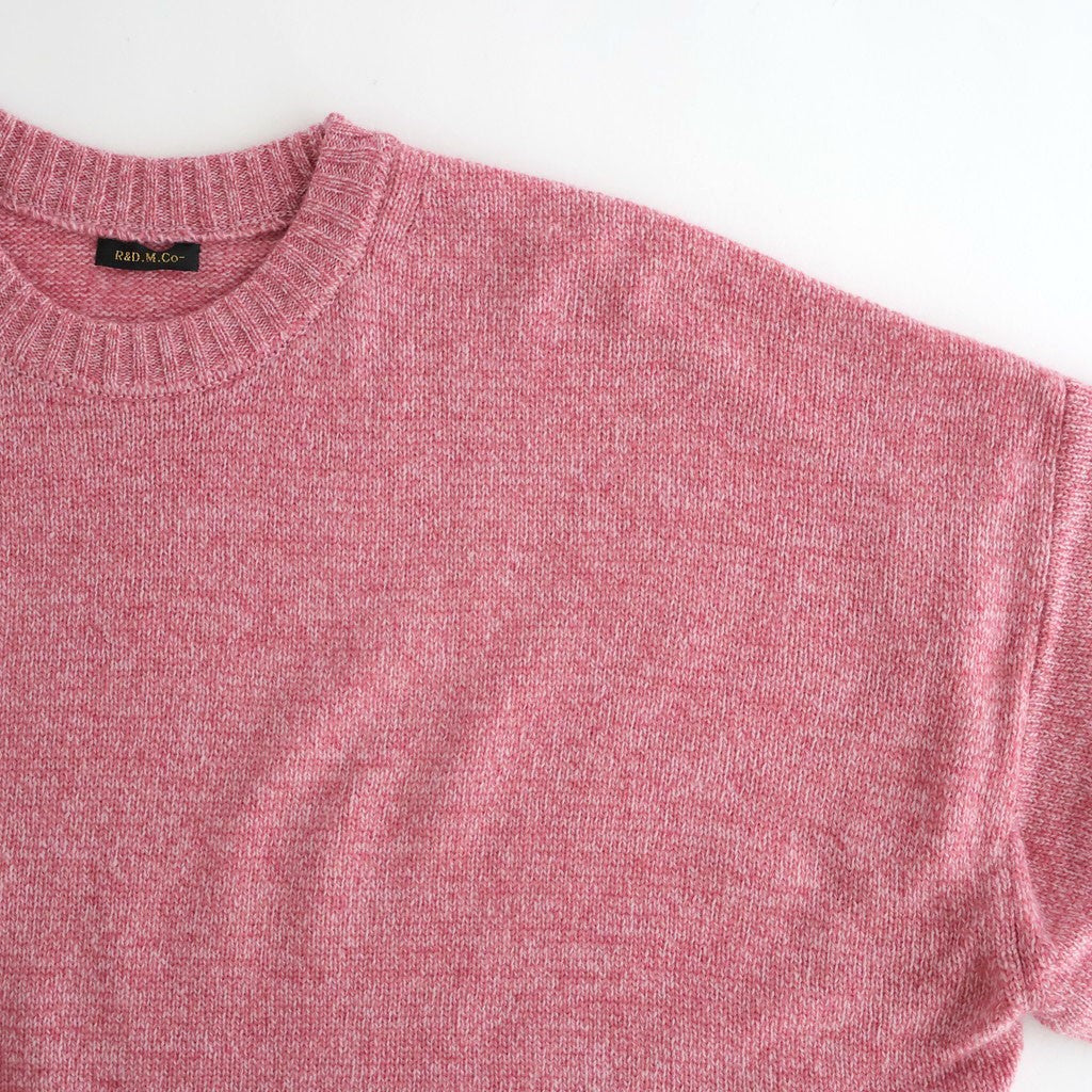 7G CREW NECK SWEATER #Pink [no.7832]