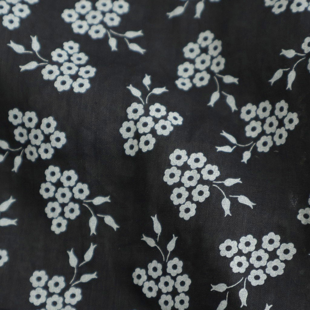 French Komon Dress #black [31-0039S]