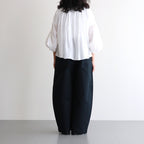 GARMENT DYE LAWN GATHER SMOCK #White [no.7520]