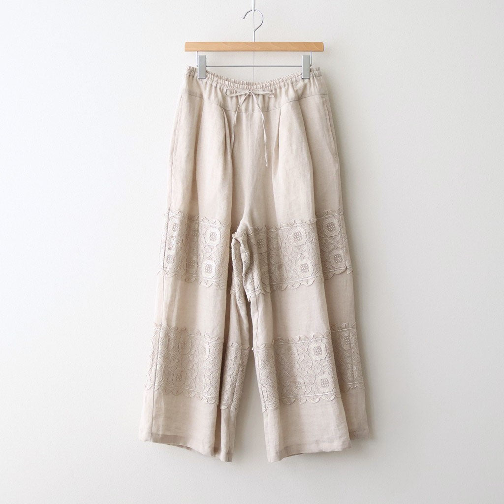 wide pants #teien kinari x Haku [KJ507SS59]