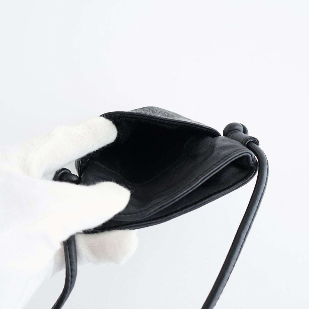 ALL PLAIN SHOULDER PHONE CASE #9900 BLACK [SVMDS2502P]