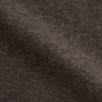 14GG 2PLY PLAIN STITCH COTTON/WOOL/CASHMER CREW-NECK PULLOVER #8600 BROWN [GNSL24542]