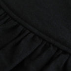 私の夜 Funnel neck blouse #black [TLF-125-sh007-cla]