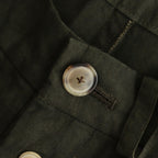 季節の夜 Poet suspender trousers #Moss green [TLF-225-pa003-Ldb]