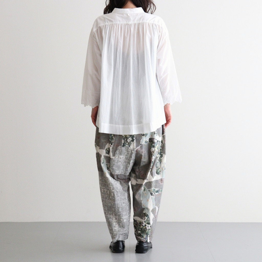 共鳴のカタチ：Sarrouel pants #multicolor [11261-06213]
