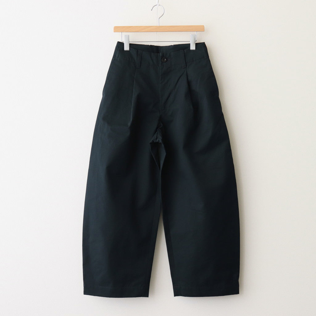 HW wide trousers #Charcoal [001501]