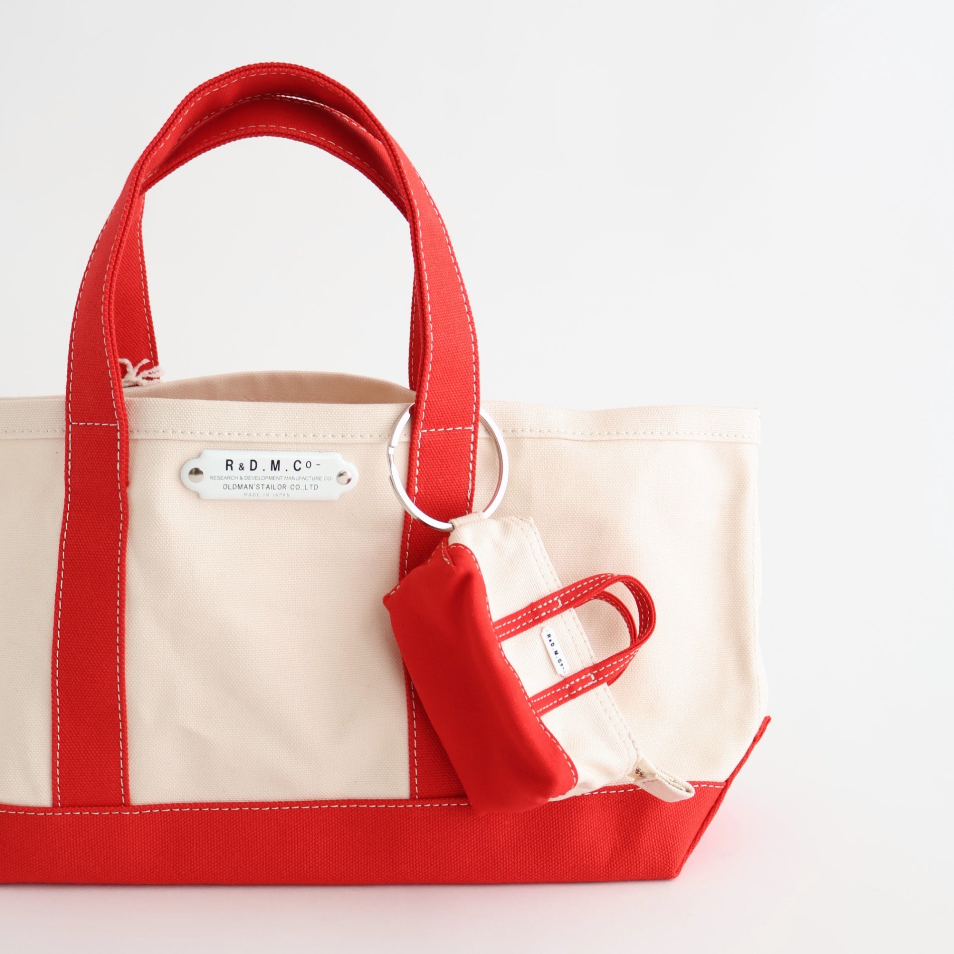 MINI MINI TOTE KEY RING #Red bear付き [no.8008]