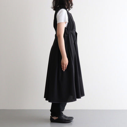 woolly like stitch dress #black [1559-003]