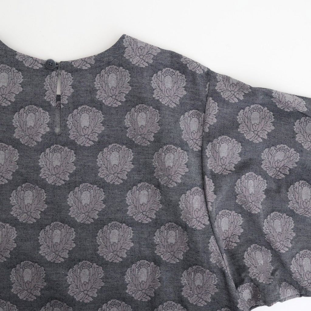 紅掛空：Dress #B gray X cloudy pink [13251-11211]