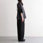 Chambon Cotton Pants #BK [A232261PP861]