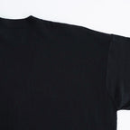 14GG 2PLY PLAIN STITCH COTTON/WOOL/CASHMERE V-NECK CARDIGAN #9900 BLACK [GNSL25531]