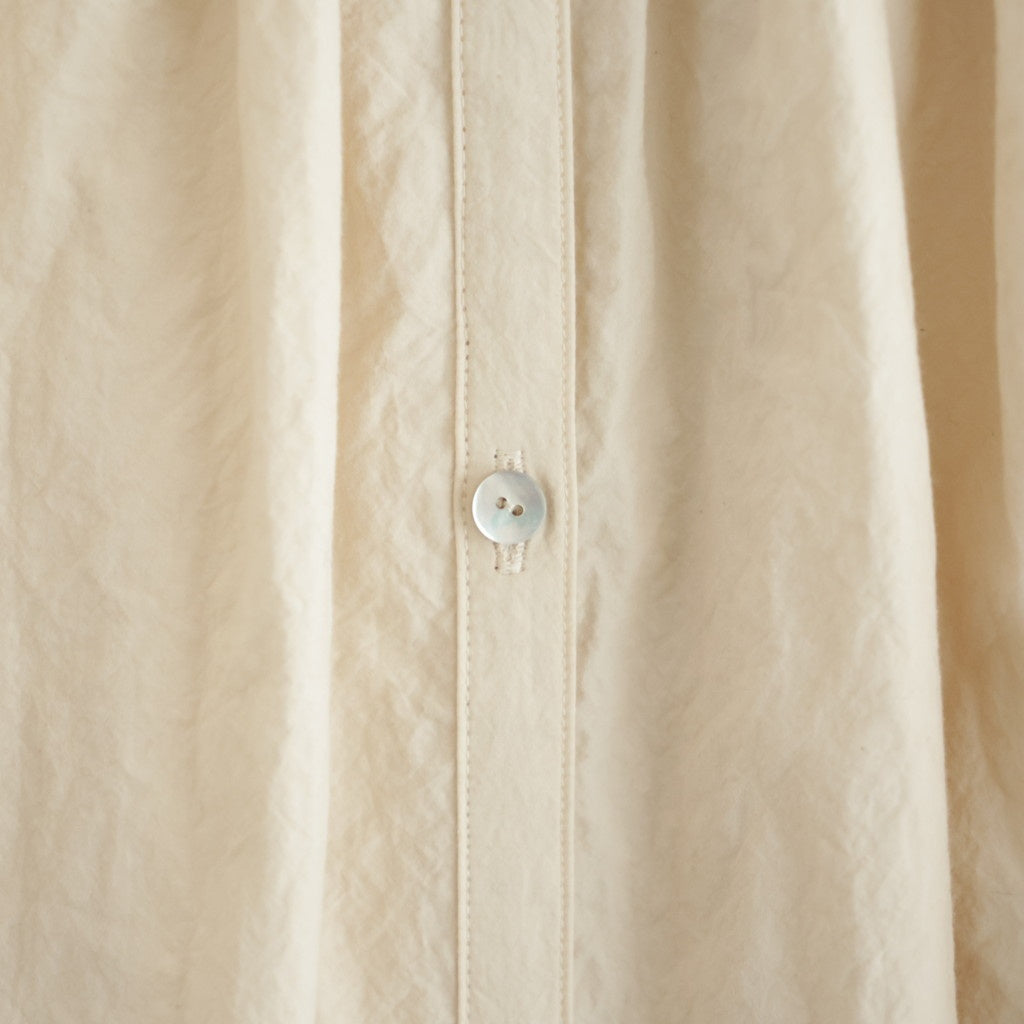 shirring blouse #paper LIGHT BG [KJ602AW44]