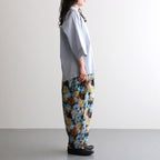LIBERTY FABRICS ETERNAL COLLECTION Elastic waist wrap pants #Hazy Days [TLF-226-PT005-lpl]