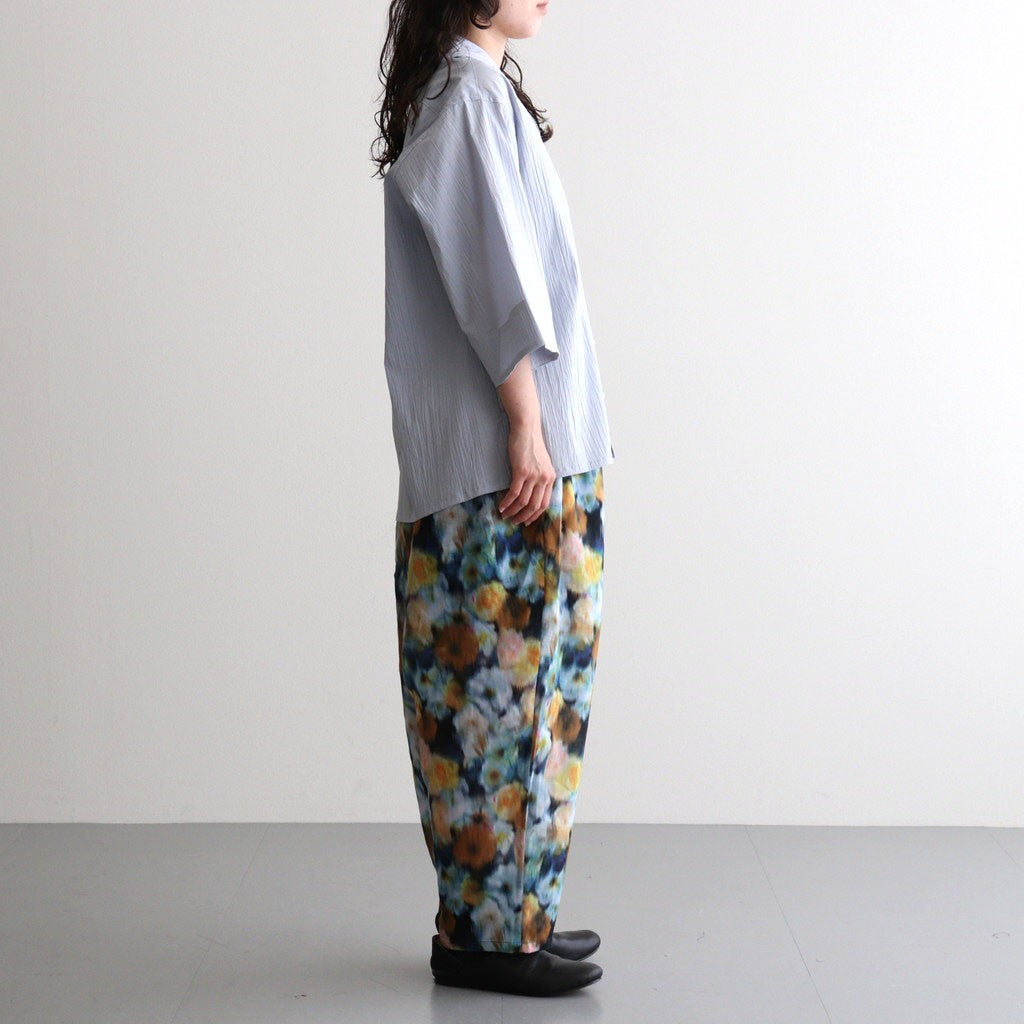 LIBERTY FABRICS ETERNAL COLLECTION Elastic waist wrap pants #Hazy Days [TLF-226-PT005-lpl]