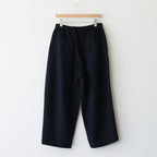 Wool cashmere beaver tuck pants #Navy [TS243PT099]
