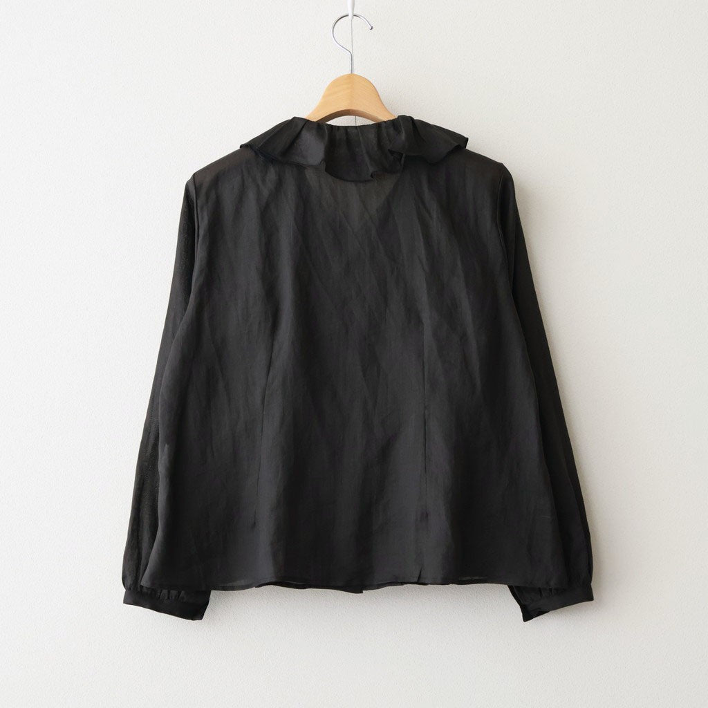 スネイルブラウス #Black [26-403]