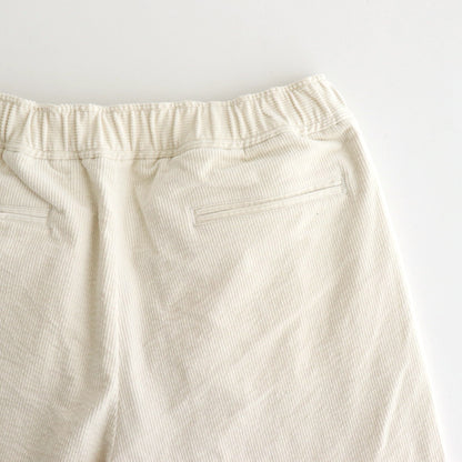 11WALE CORDUROY EASY WIDE PANTS #9100 OFF.WHITE [GNMDS2052CP]